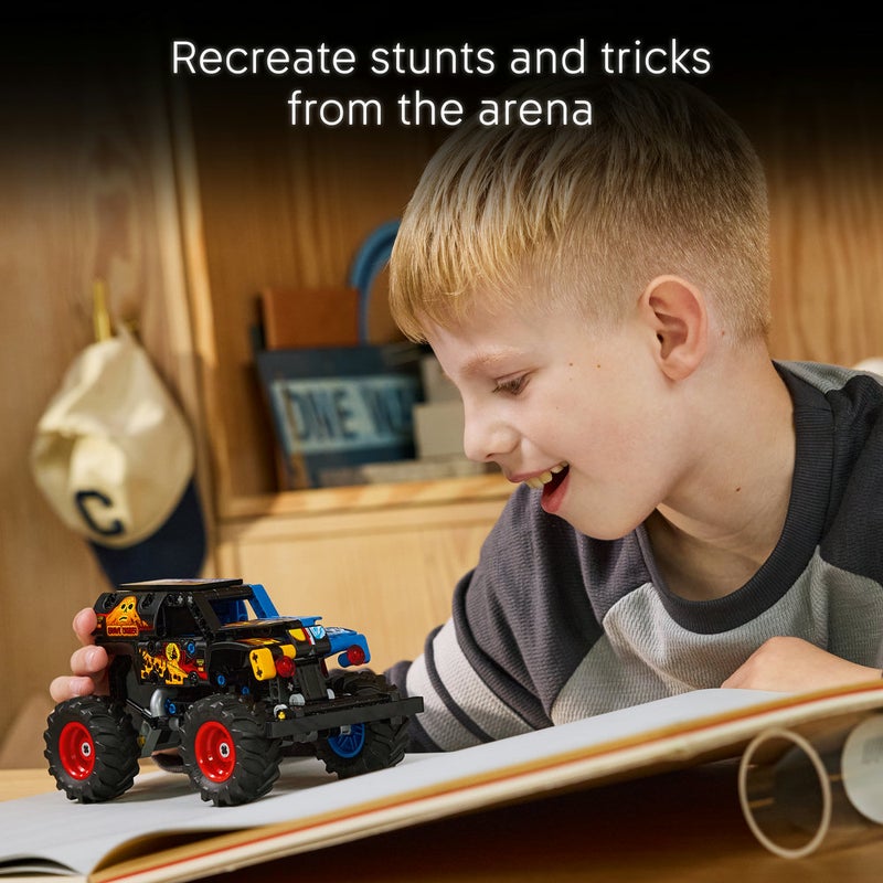ليغو Technic شاحنة Monster Jam Grave Digger‎ بقوة النار والثلج، لعبة شاحنة للأطفال بعمر ٧ سنوات وأكثر (٢٦٣ قطعة) 42219 - Image 5
