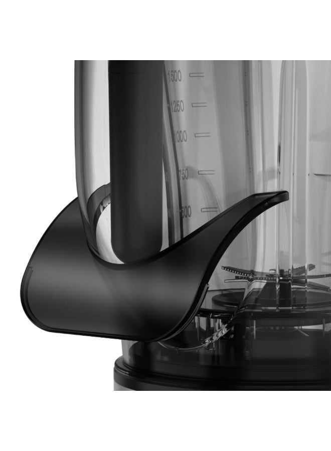 Winning Star Blender, 2L capacity, sound-insulated, non-slip base, sharp stainless steel blades, black, 800 W, ST-5905 - Image 3