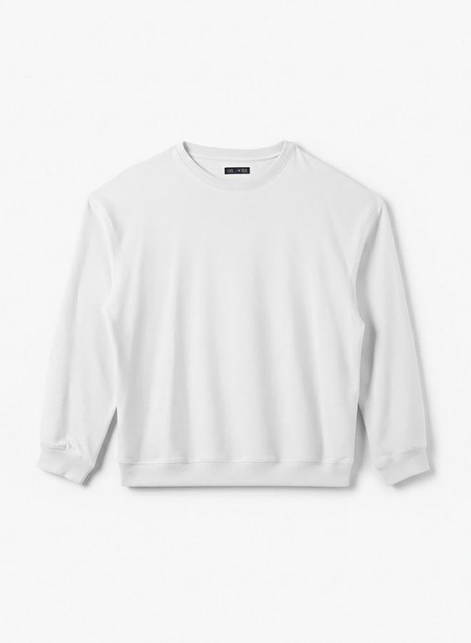 سبلاش فيڤ طقم قطعتين سويت شيرت بقصة عادية - Image 3