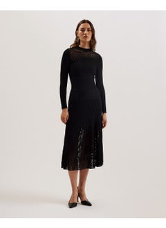 Ted Baker Crew Neck Knitted Dress  - Image 1
