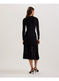 Ted Baker Crew Neck Knitted Dress  - Image 2