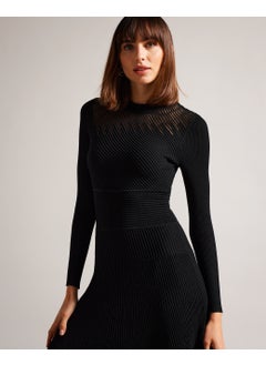 Ted Baker Crew Neck Knitted Dress  - Image 4