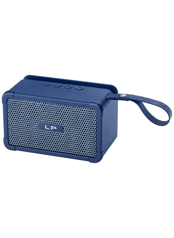 LP V93 Portable Bluetooth Speaker – Wireless Stereo Speaker with Deep Bass, LED Light, FM Radio, USB & TF Card Music Player, Rechargeable Battery, Compact Cube Design for Home, Outdoor & Travel - Multicolour - Image 1