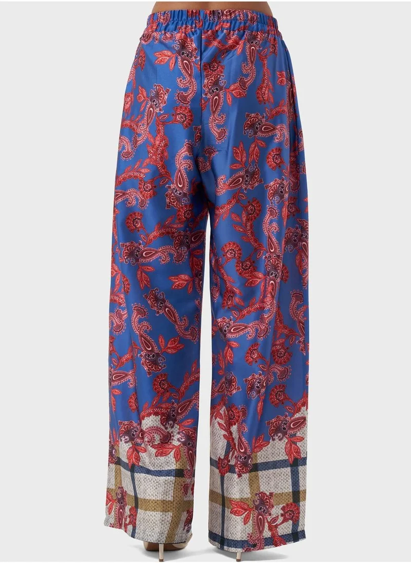 MIZALLE Printed High West Pants