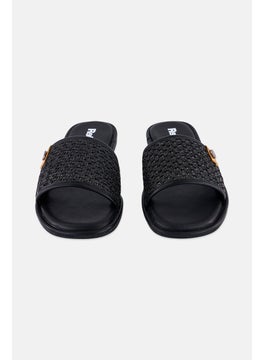 REFRESH Women Slip On Flats, Black  - Image 4