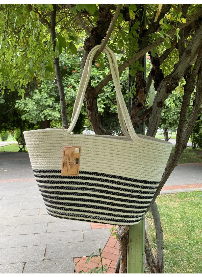 بدز ديري Jute Straw Look Handbag Beach Bag Shoulder Bag