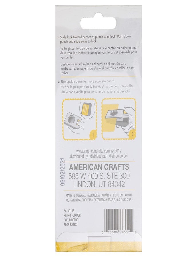 EK Tools Retro Flower Punch, Large Paper Punch, Craft Hole Punch, for Scrapbooking, Handmade Card-Making, Invitations, Decorations, Gift Tags. - Image 3