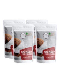 Bliss of Earth 7.05 oz Coconut Milk Powder Organic Gluten Free, Vegan, Unsweetened for Beverages Curries & Other Recipes Making 200GM Pack of 4
