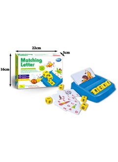 Matching Letter Game Toy, Learn English Words Puzzle Game, Picture-Based Word Card Machine, Classic Early Development Word Puzzle Toys for Ages 3+ - pzsku/ZC256797804462CBC8737Z/45/_/1741140044/843e0e1f-a396-4af1-a66c-c3319ebf3b15