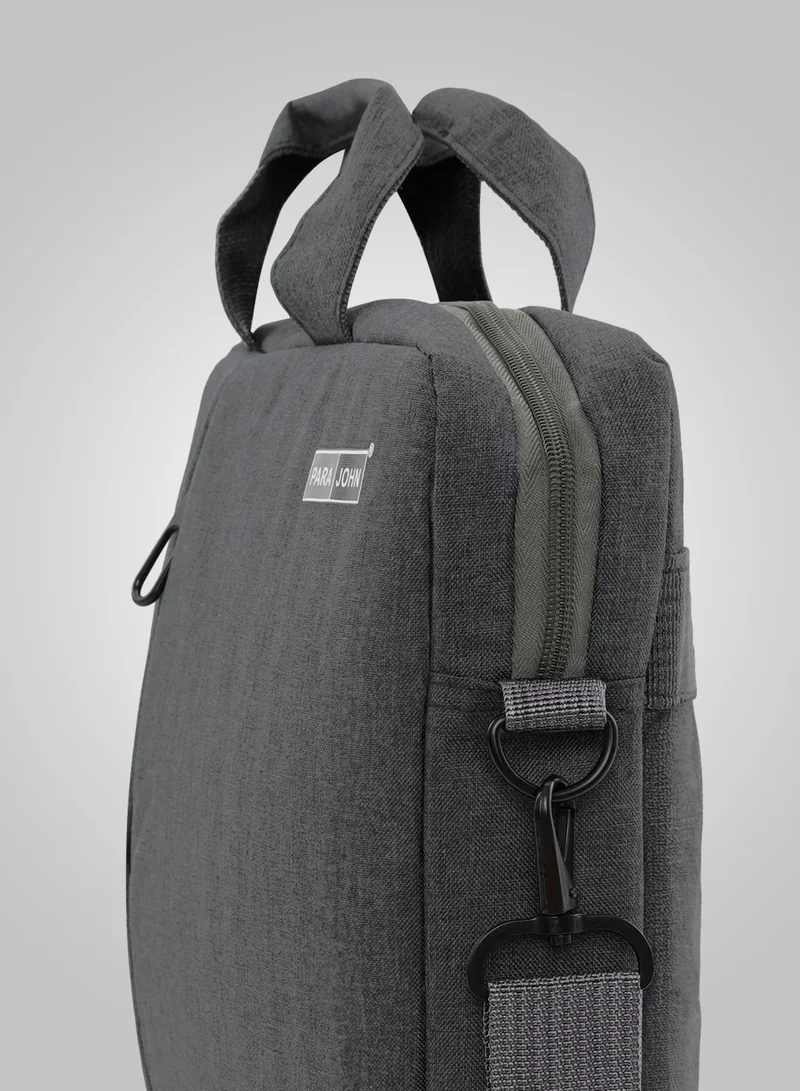 PARAJOHN  Para John Laptop Bag 15.6 Inch – Polyester Office Briefcase with Shoulder Strap, Multi-Compartment  | Best Price UAE