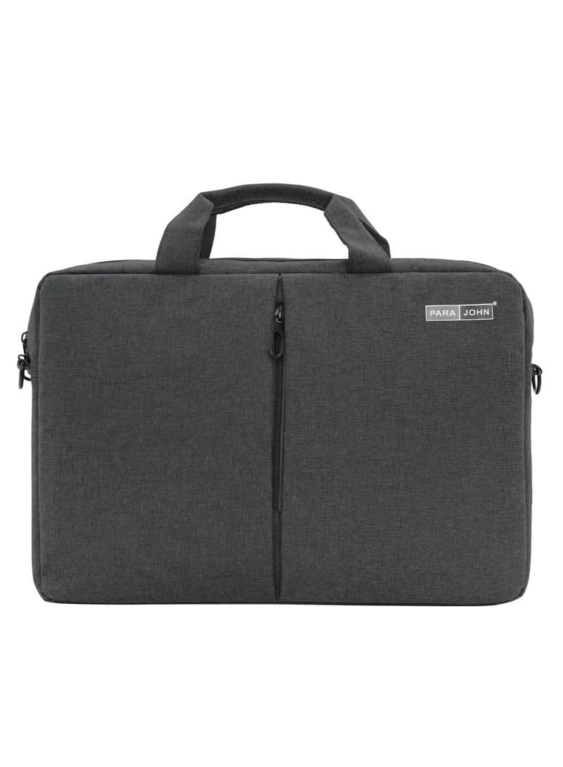 بارا جون حقيبة لابتوب Para John مقاس 15.6 بوصة – شنطة عمل من البوليستر مع حزام كتف وأقسام متعددة