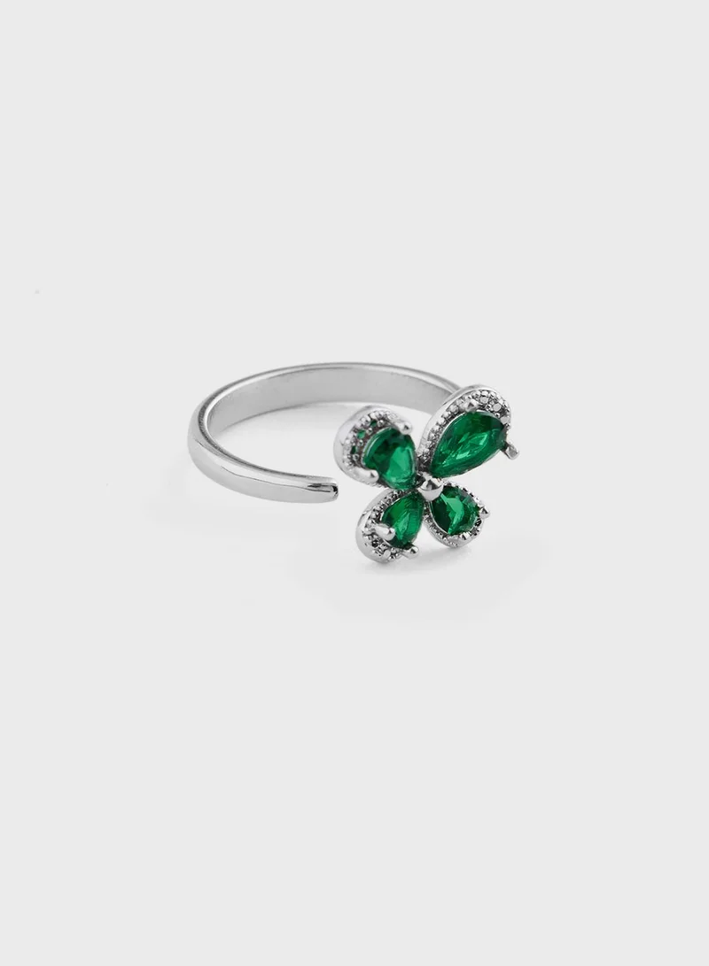 Ella Limited Edition Cz Necklace,Earring & Ring Set