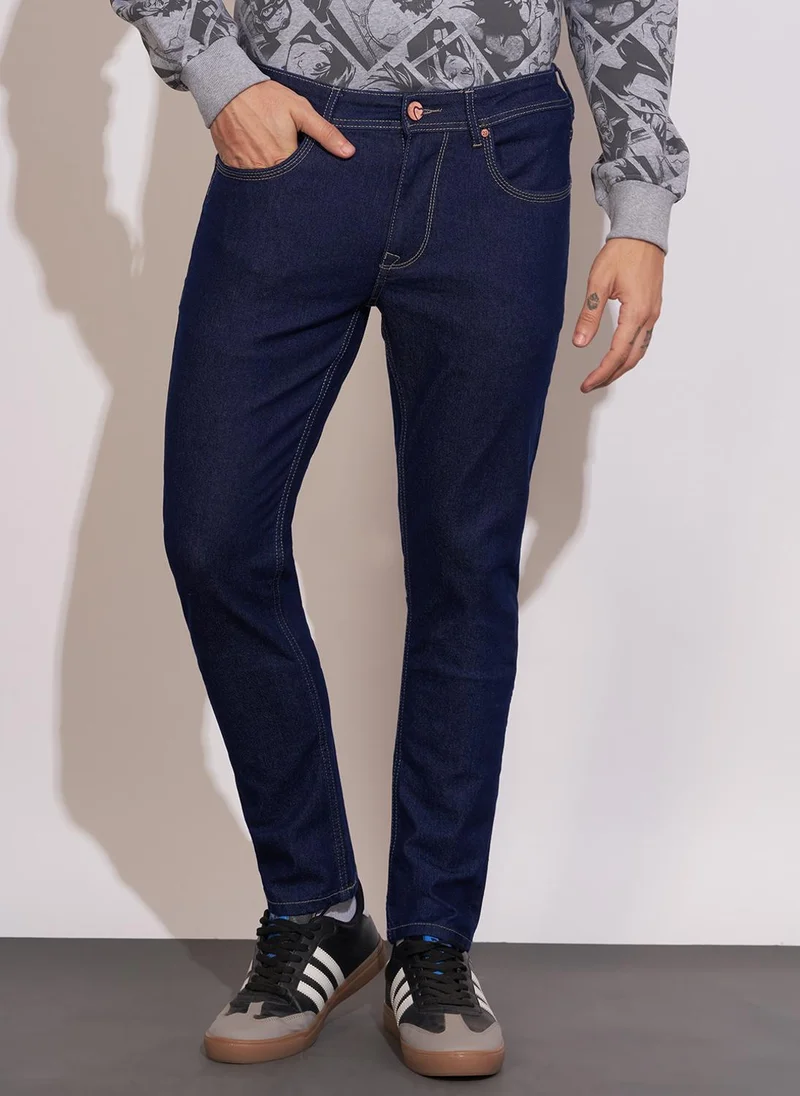 Being Human DARK TONE Men Regular Fit Mid-Rise Jeans for Men | Best Price UAE