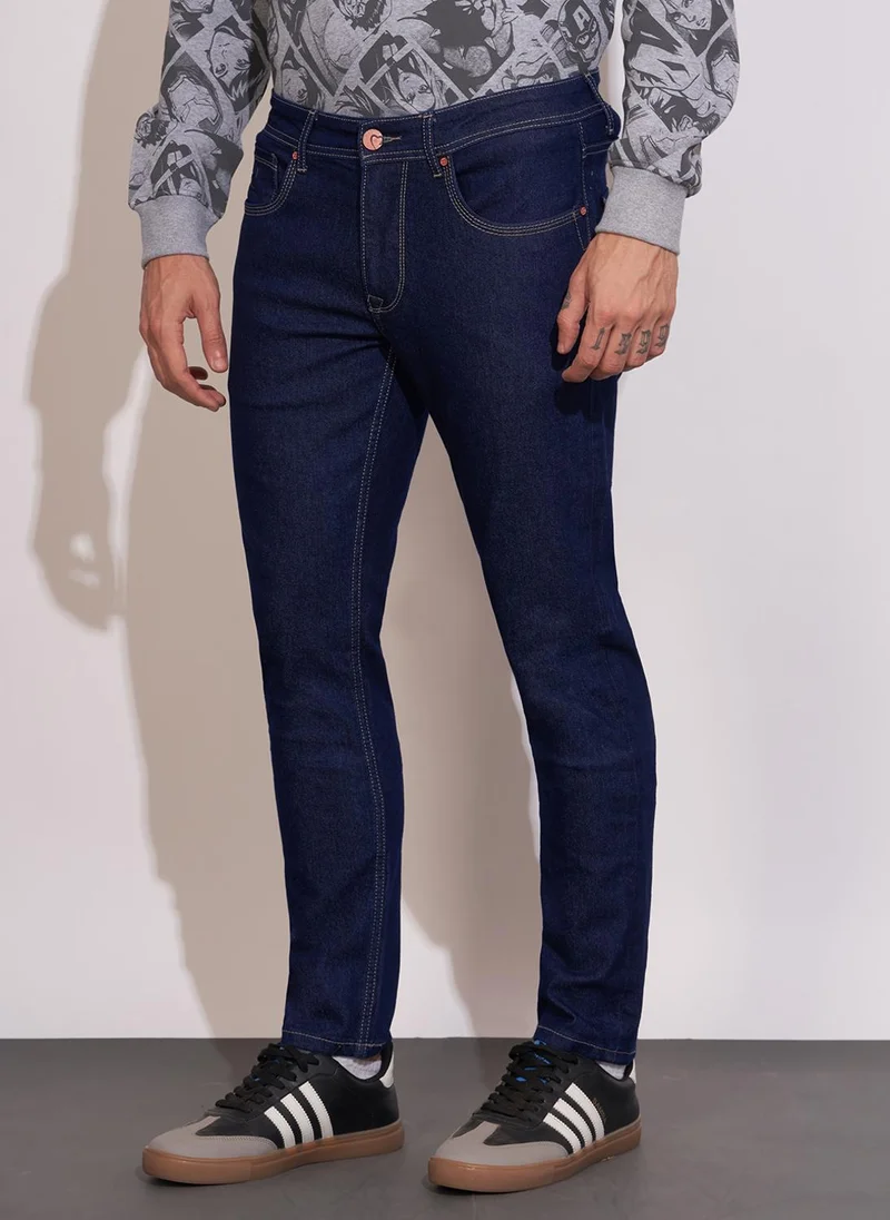 Being Human DARK TONE Men Regular Fit Mid-Rise Jeans for Men | Best Price UAE