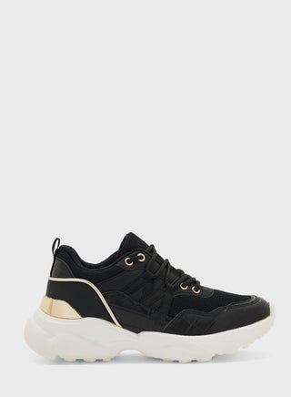 Boucle Wedge Sneaker