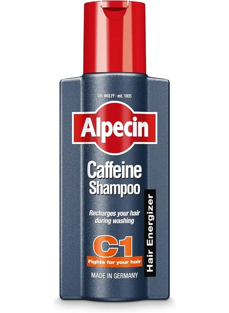 ألبيسين شامبو ألبسين بالكافيين يحفز جذور الشعر أثناء غسله، ويمنحكِ شعراً أكثر كثافة بشكل ملحوظ، 250 مل - Image 1
