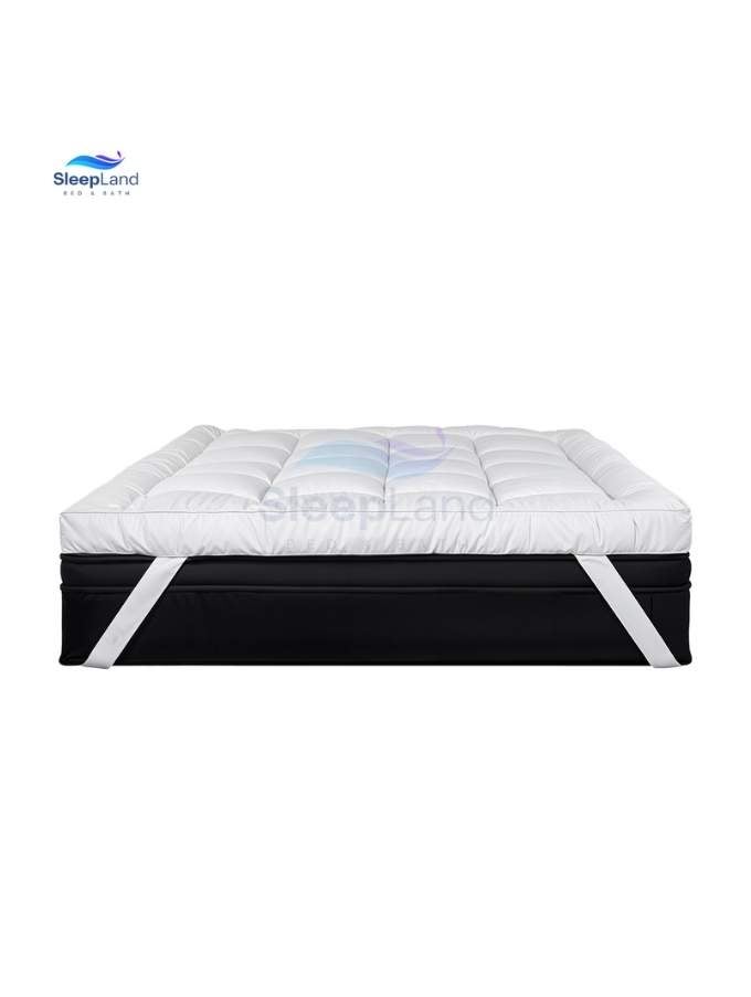 SleepLand Luxury hotel mattress topper 200 x 100 cm, height 14 cm - Image 1