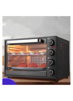 Generic Electric Toaster Oven Counter Top Oven With Rotisserie & Convection Function Grill And Cooking Tray Adjustable Temperature For Toasting Baking Roasting & Grill 40 Litre  - Image 4