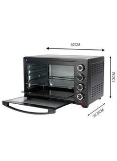 Generic Electric Toaster Oven Counter Top Oven With Rotisserie & Convection Function Grill And Cooking Tray Adjustable Temperature For Toasting Baking Roasting & Grill 40 Litre  - Image 5
