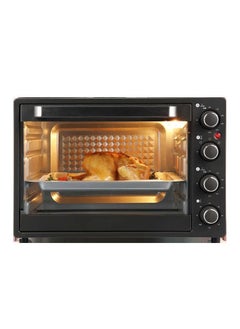 Generic Electric Toaster Oven Counter Top Oven With Rotisserie & Convection Function Grill And Cooking Tray Adjustable Temperature For Toasting Baking Roasting & Grill 40 Litre  - Image 1