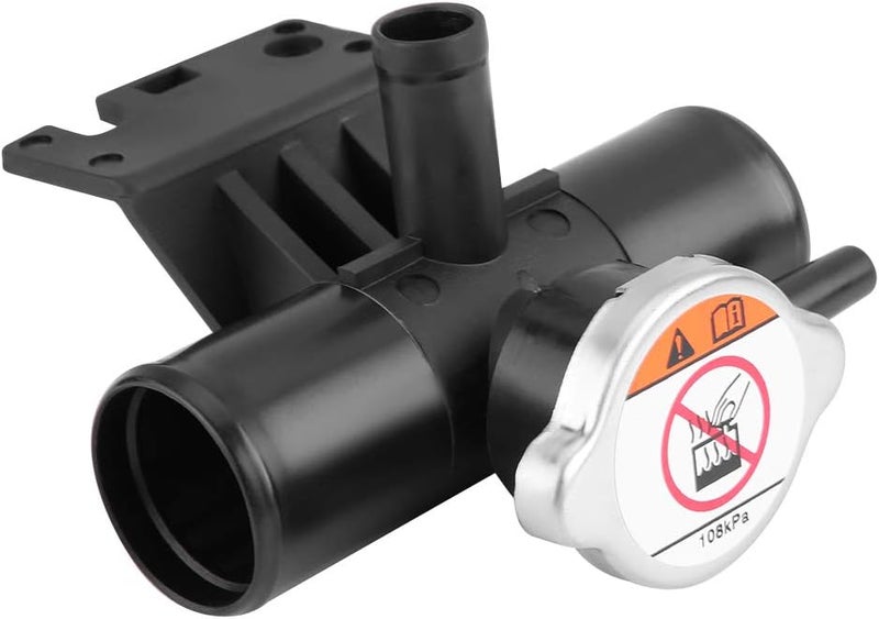 woobles Radiator Coolant Filler Neck, 1350A015 Plastic Material Car Coolant Radiator Filler Neck with Cap Replacement for Mitsubishi Lancer Outlander Sport - Image 1