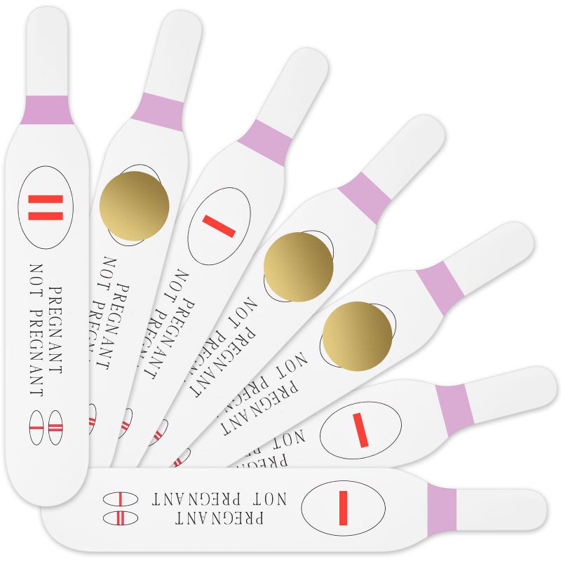Sinload 40 Pcs Pink Scratch off Pregnancy Test Kit Baby Shower Games Baby Shower Games Baby Shower Scratch off Game for Girl - Image 1
