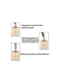 ORiTi Portable Mini Refillable Perfume Atomizer Bottle Atomizer Travel Size Spray Bottles Accessories 5 sets of 5ml/0.2oz  - Image 3