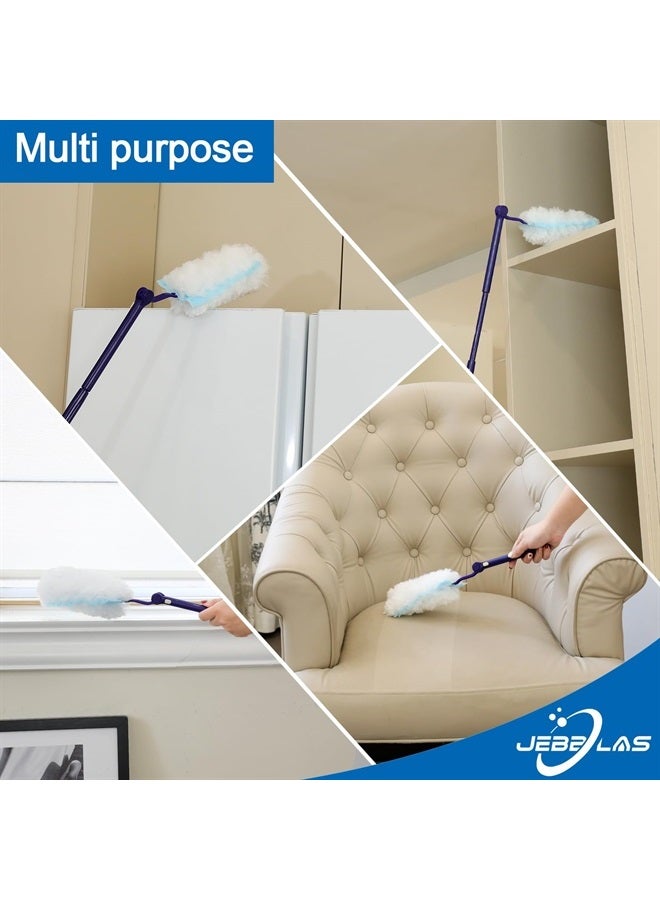 Jebblas Heavy Duty Duster Refills, 360 Degree Dusters Refills, Heavy Duty Electrostatic Duster Head, Total 30 Count - Image 3