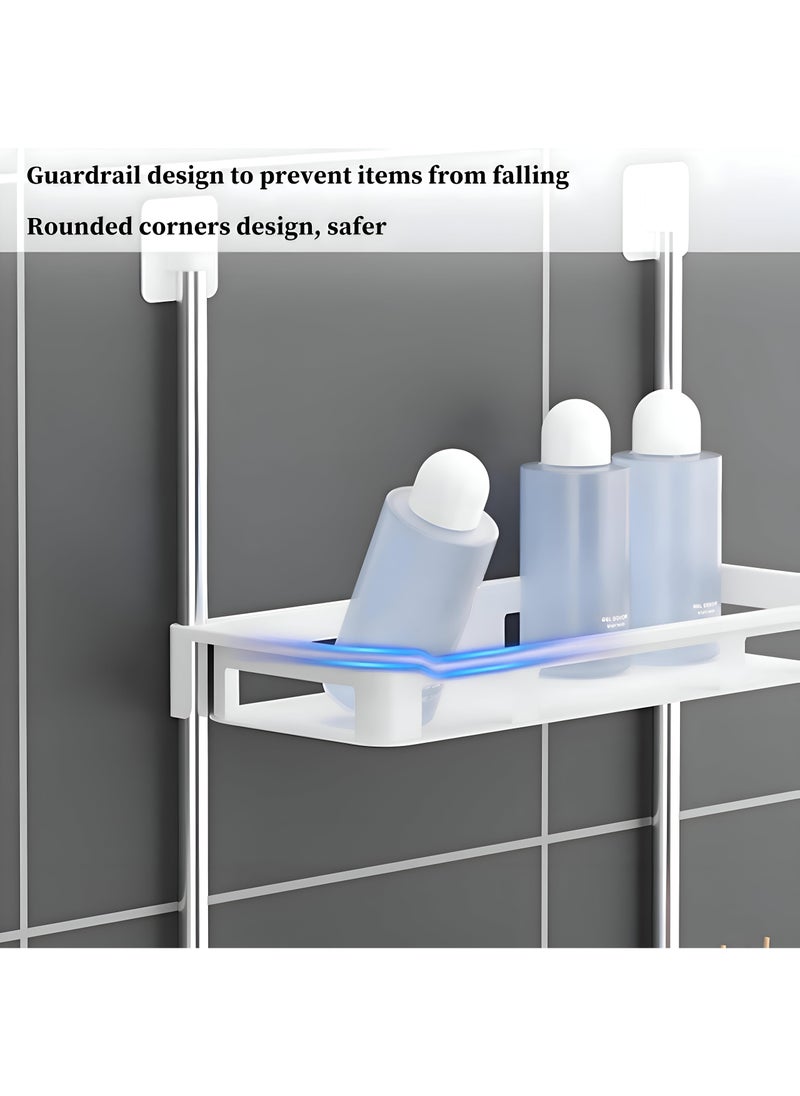 Generic - Bathroom Shelf - Innovative Over-The-Toilet Organizer Designed To Enhance Space And Sort Essentials Effortlessly, Ideal For Compact Bathrooms With Adhesive, Available In Various Colors - Image 1