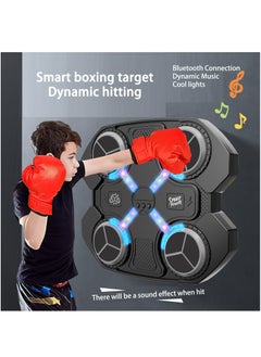 XiuWoo Smart Music Boxing Machine for Adults and Kids Musical Boxing Machine with Gloves Wall Mounted Smart Bluetooth Music Boxing Trainer for Home and Gym  - Image 4