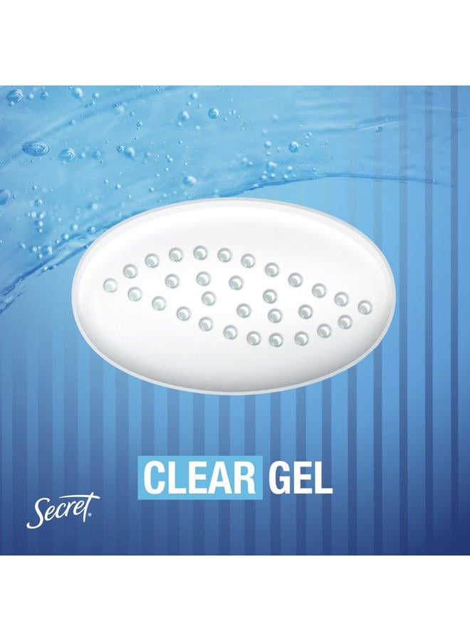 Secret مزيل عرق للنساء، برائحة مسحوق الحماية، جل شفاف، أوتلاست إكستند، 2.6 أونصة (عبوة من 6) - Image 5
