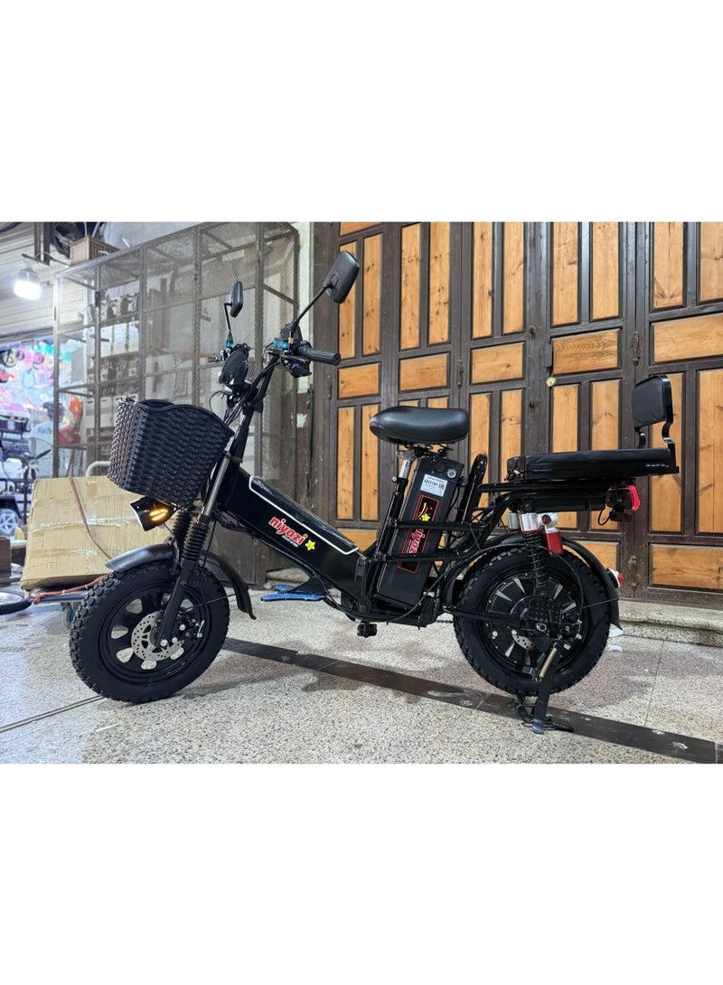 Scooter and bicycle, 60 volts, two batteries, wide tire - Image 3