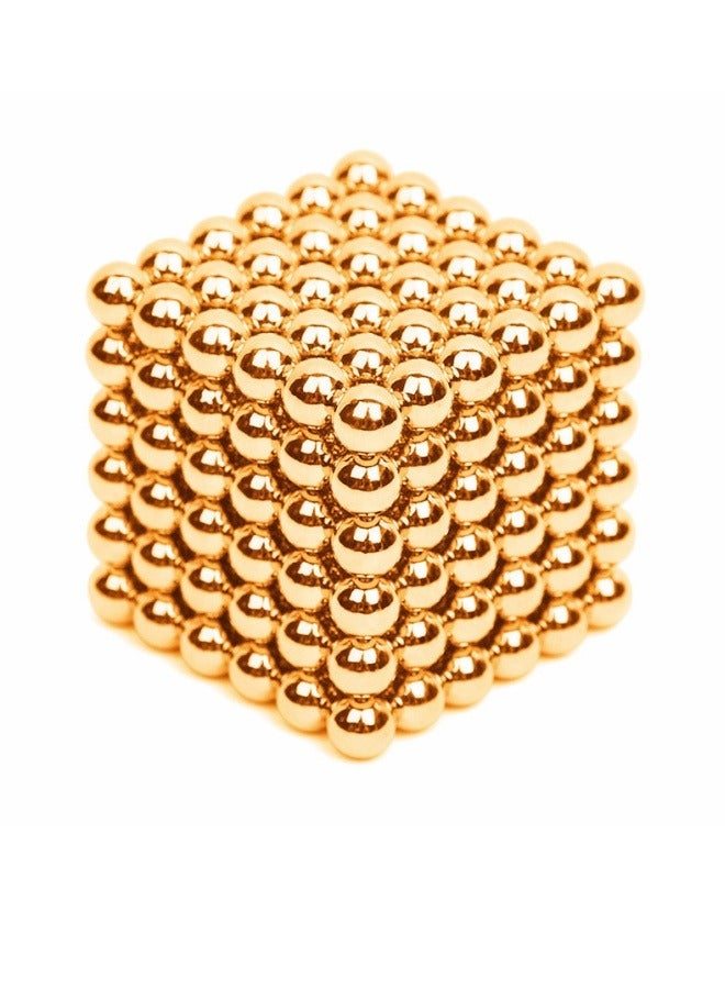 Magnetic DIY Beads 5MM 216 Pieces Gold + Iron Box  - Image 1