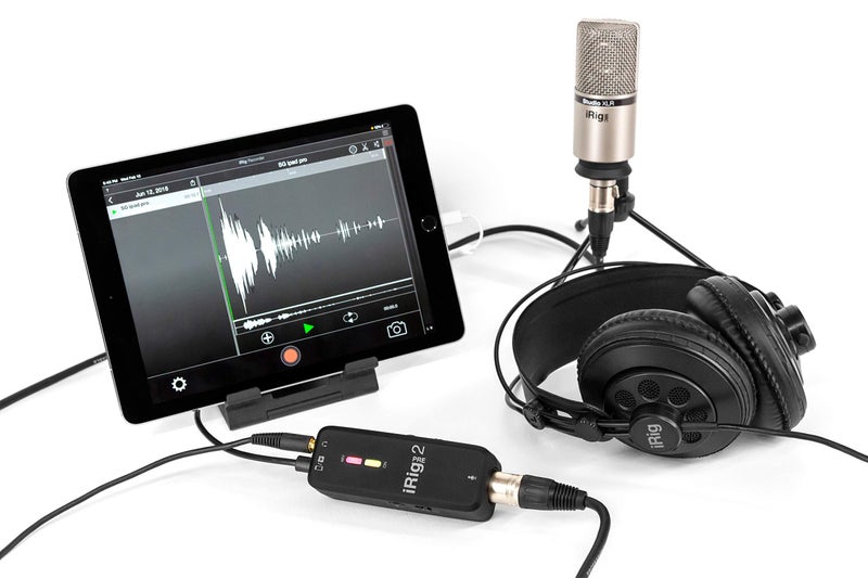 IK Multimedia Irig Pre 2 XLR Microphone Preamp For Smartphones, Tablets And Video Cameras - Image 5