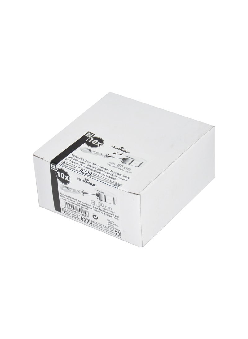 Durable Name Badge (40mm, DUNA8225)- 10-Piece - Image 4