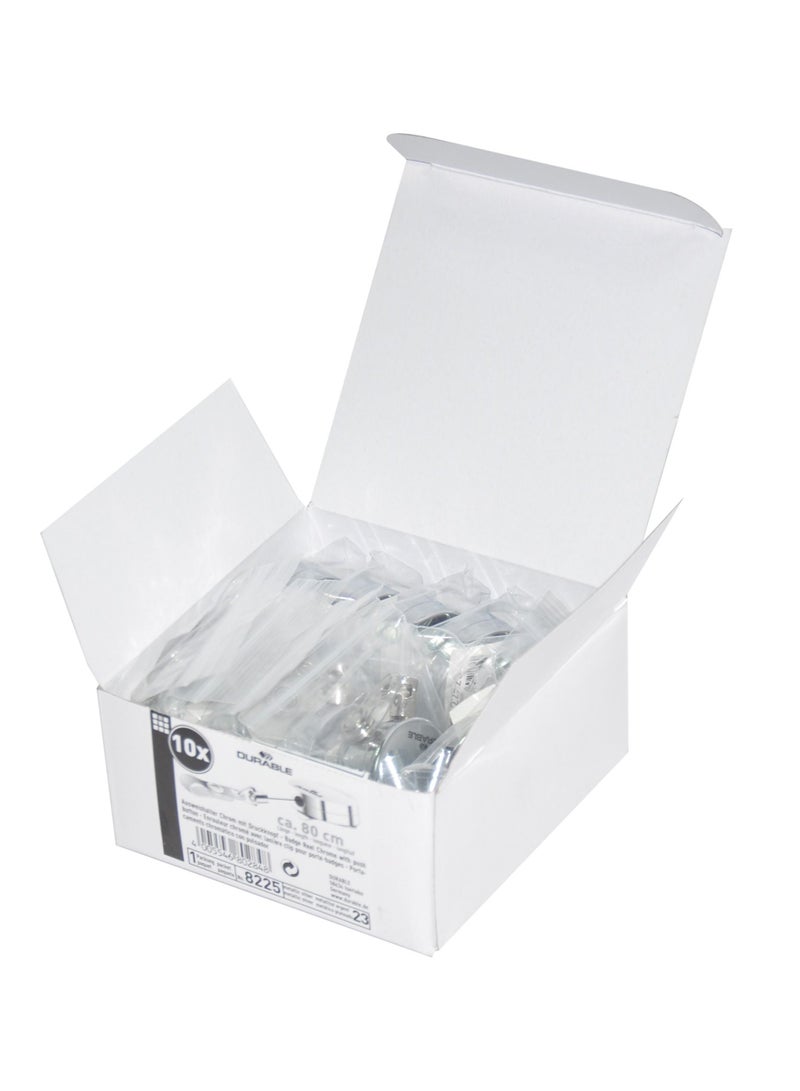 Durable Name Badge (40mm, DUNA8225)- 10-Piece - Image 3