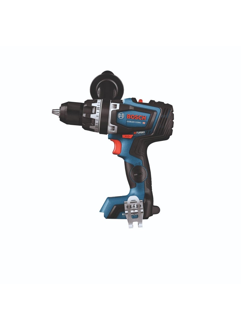 BOSCH BOSCH GSB18V-1330CN PROFACTOR 18V Connected-Ready 1/2 In. Hammer Drill/Driver (Bare Tool)  - Image 3