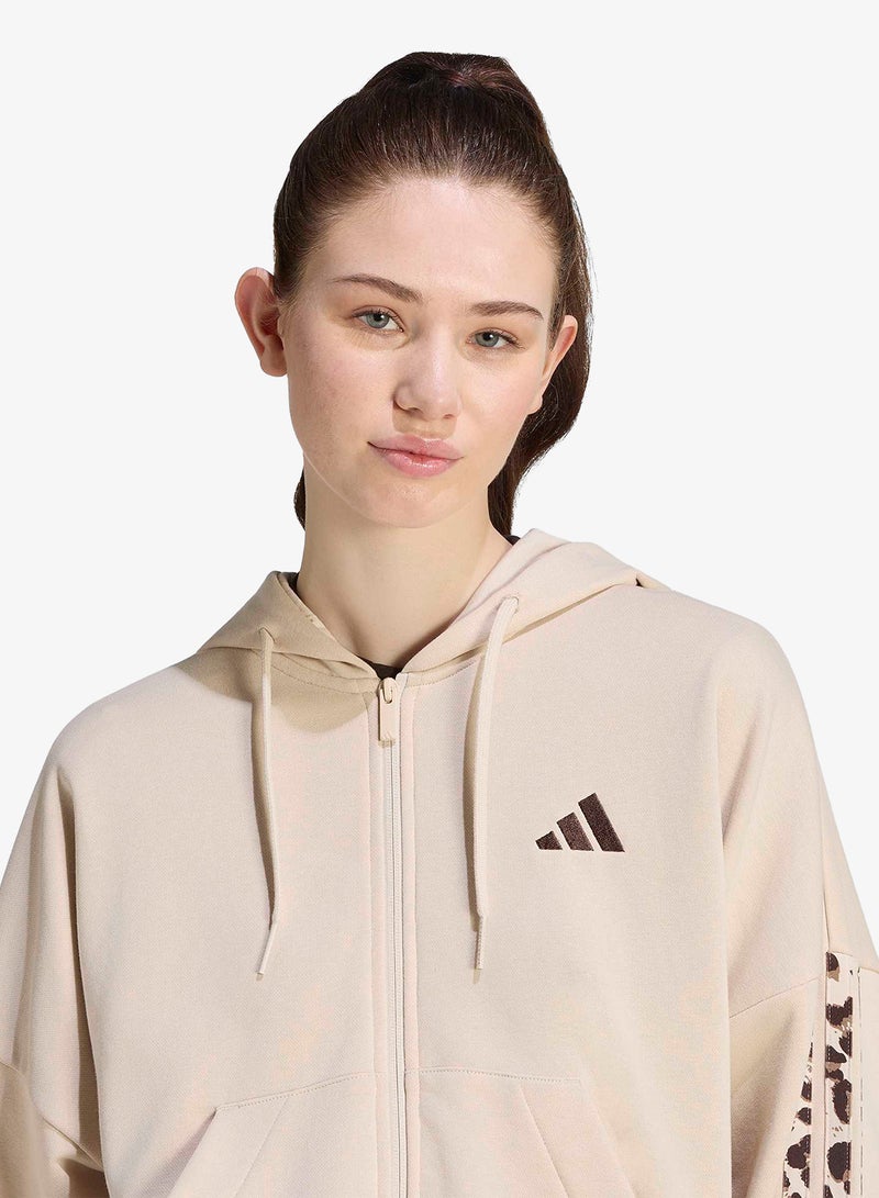 Adidas 3-Stripes Aop Hoodie - Image 3