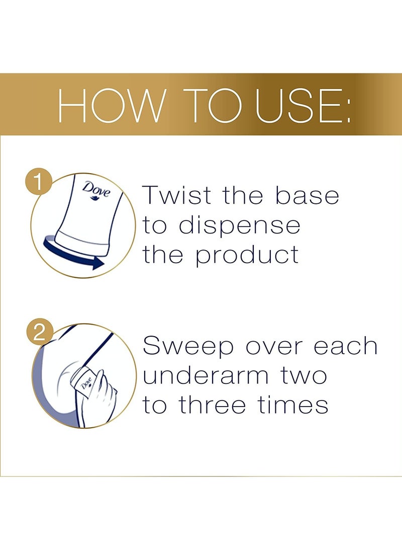 دوف مزيل لرائحة العرق ومضاد للتعرق خالٍ من الكحول للنساء برائحة البودرة الناعمة لانتعاش وحماية لمدة 48 ساعة - Image 3