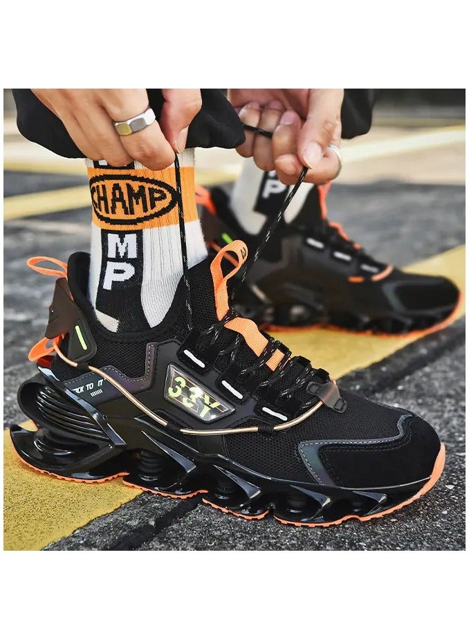 KUYING New High Top Comfortable and Breathable Basketball Shoe  - Image 2
