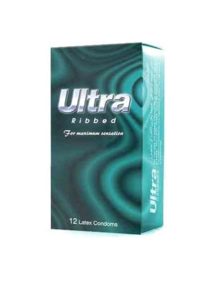 بريميم واقيات ذكرية فائقة الضلع – لاتكس مضلع لإثارة قصوى (عبوة ١٢ قطعة) - Image 2