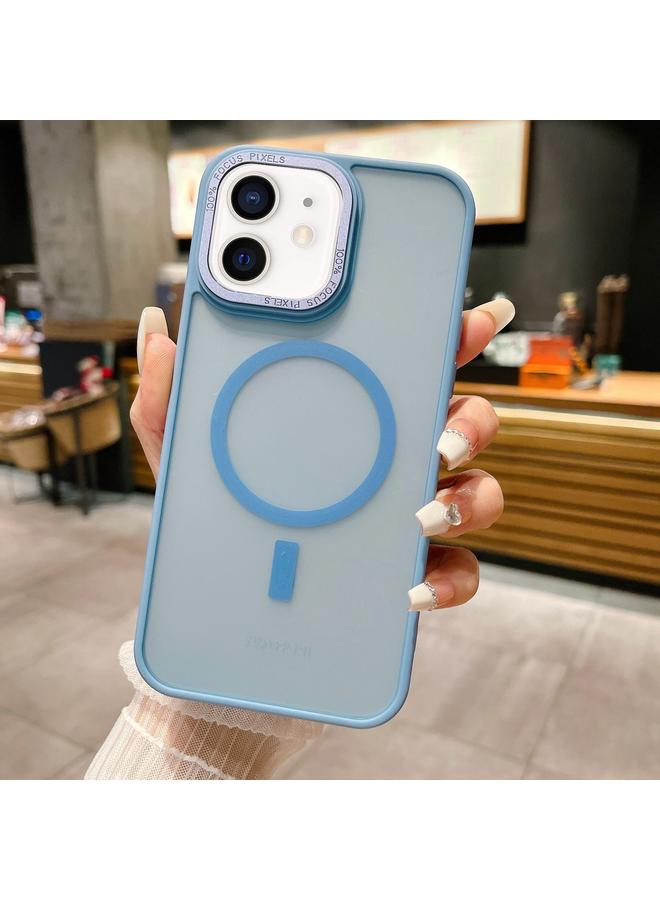 Zaboon Case For iPhone 11 Imitation Metal Frosted Skin Feel Acrylic MagSafe Phone Case - Image 1