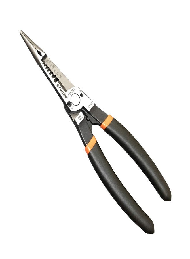 FUJIYA Tools, 330-200, Mechanic Pliers Straight, 8 Inch - Image 1