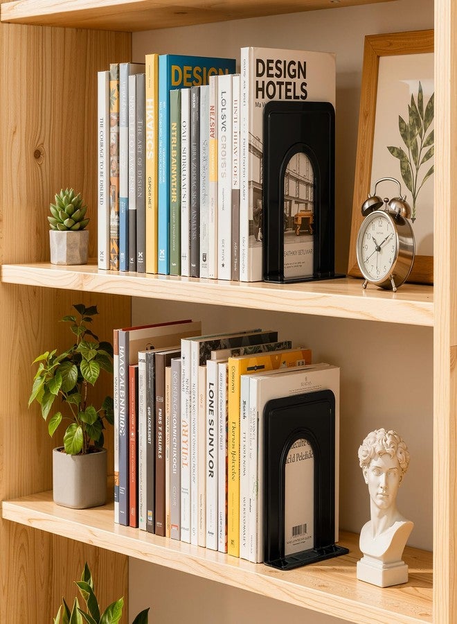 HappyHapi Book Ends, Bookends for Shelves, 24pcs Metal Bookends, Book Ends for Heavy Books Holders for Office Home Library Book Ends Supports, Book Ends to Hold Books Heavy Duty - Image 5