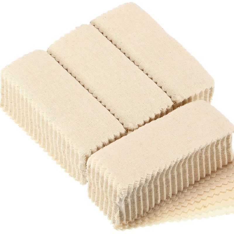 Teling 1000 Pcs Muslin Cloth Wax Strips for Waxing Tear Resistant Epilating Soft Muslin Strips for Women Men Face Eyebrow Lip Body Sugaring Hair Removal 4 x 15 Inches