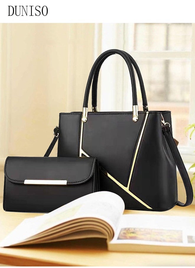 DUNISO - Womens Elegant  Purses and Handbags Shoulder Bag Ladies Designer Satchel Messenger Tote Bag Crossbody Bag - Image 1