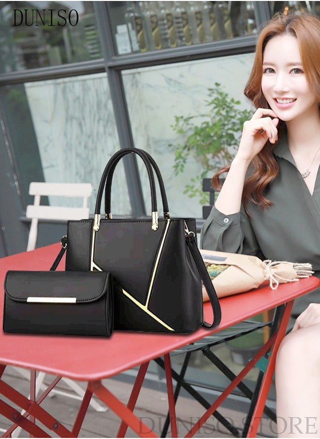 DUNISO - Womens Elegant  Purses and Handbags Shoulder Bag Ladies Designer Satchel Messenger Tote Bag Crossbody Bag - Image 1