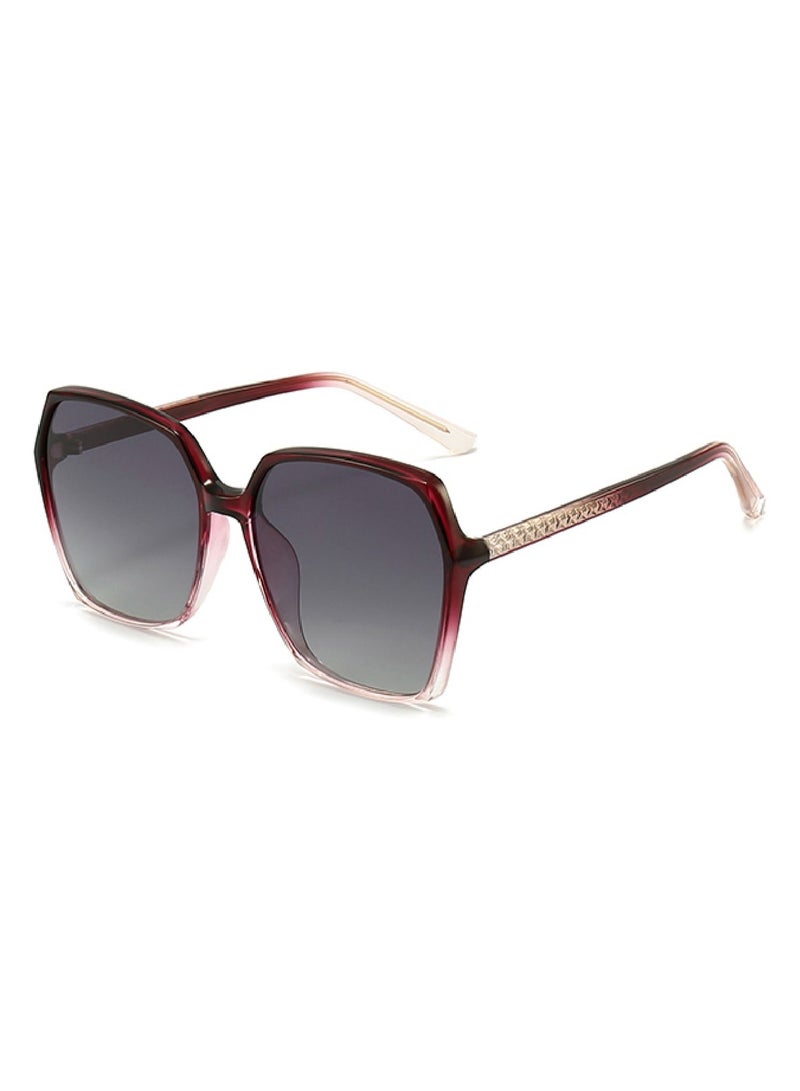 LAOONT Women's Sunglass Polarized Lens Hexagon Frame-Stylish design - Image 1