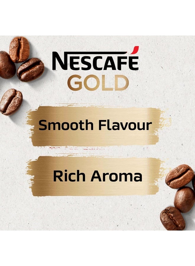 Nescafe Gold Dark Roast Instant Soluble Coffee 190g - Image 2
