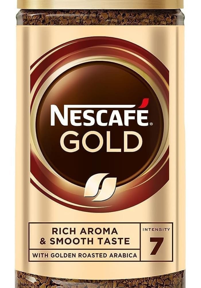 Nescafe Gold Dark Roast Instant Soluble Coffee 190g - Image 1